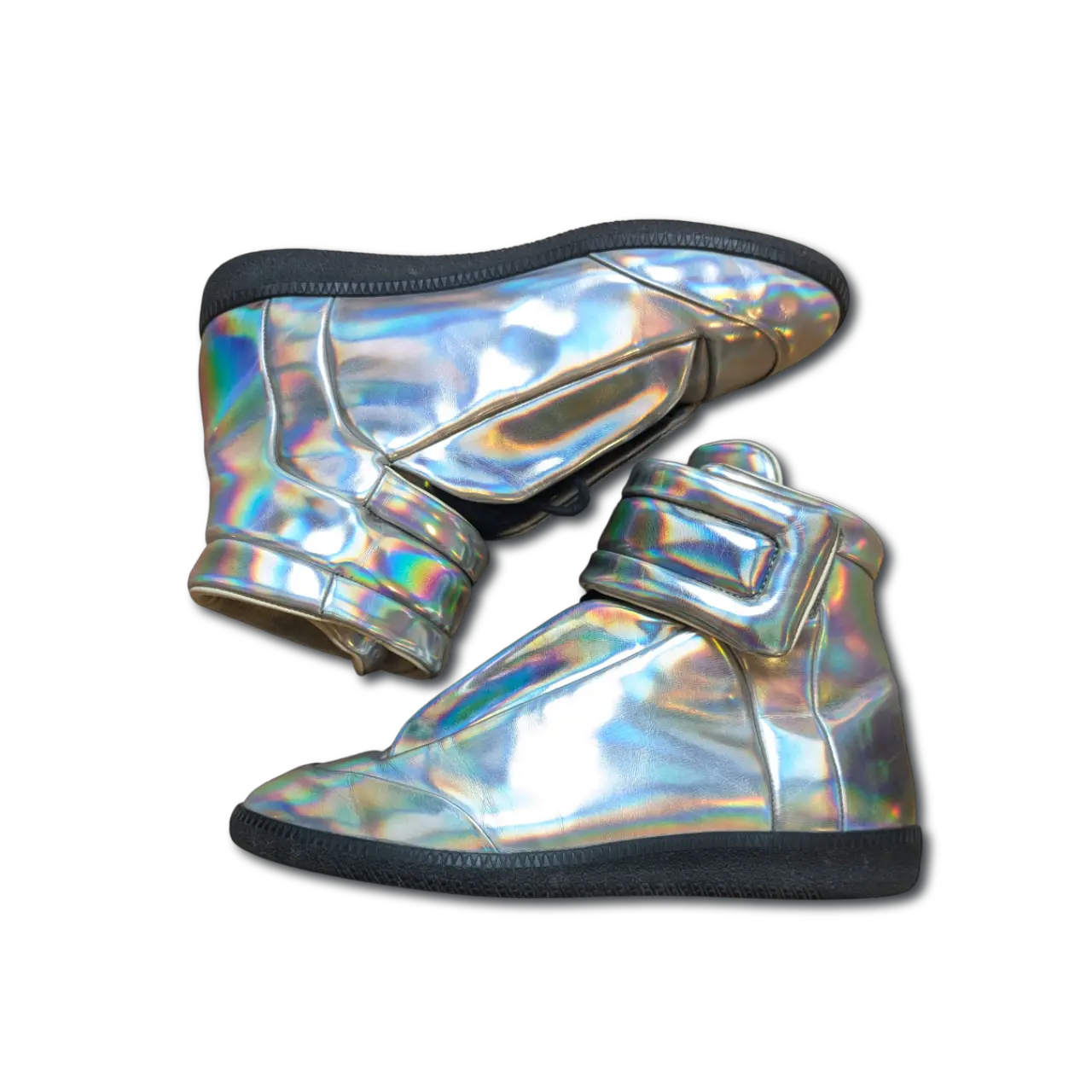 glossy silver margiela futures.webp